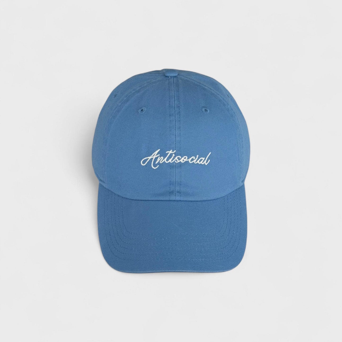 Antisocial Embroidered Dad Hat