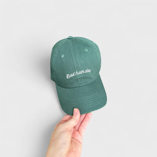 Bad Hair Day Embroidered Dad Hat