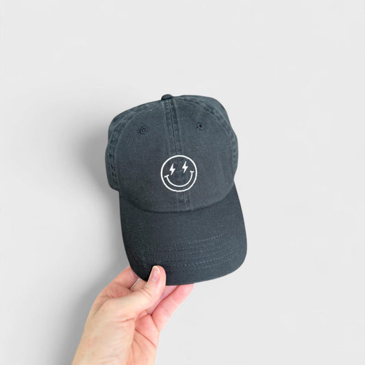 Electric Smile Embroidered Dad Hat