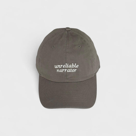 Unreliable Narrator Embroidered Dad Hat