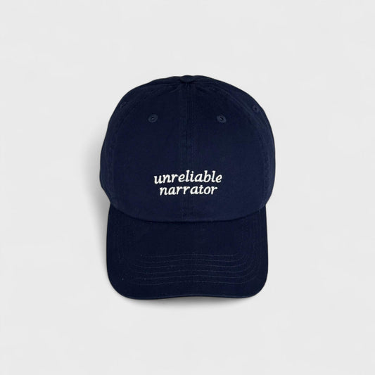 Unreliable Narrator Embroidered Dad Hat