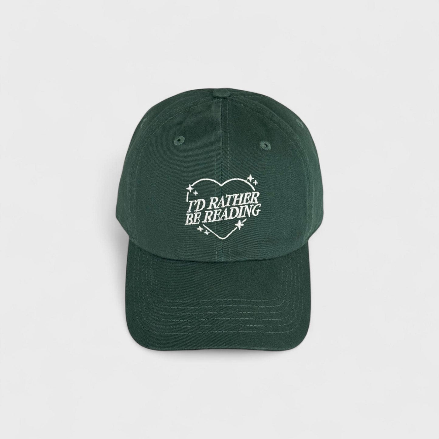 I'd Rather Be Reading Embroidered Dad Hat