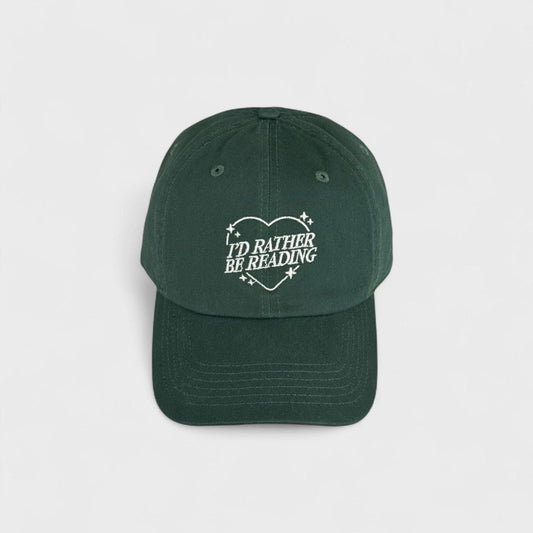 I'd Rather Be Reading Embroidered Dad Hat
