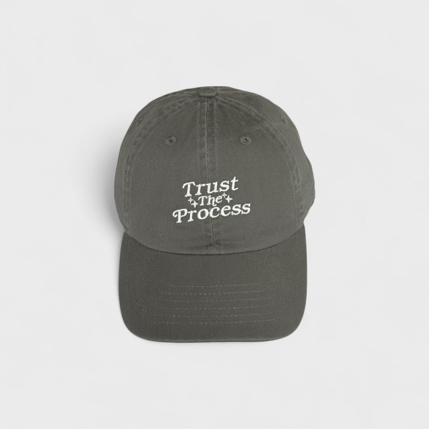 Trust the Process Embroidered Dad Hat