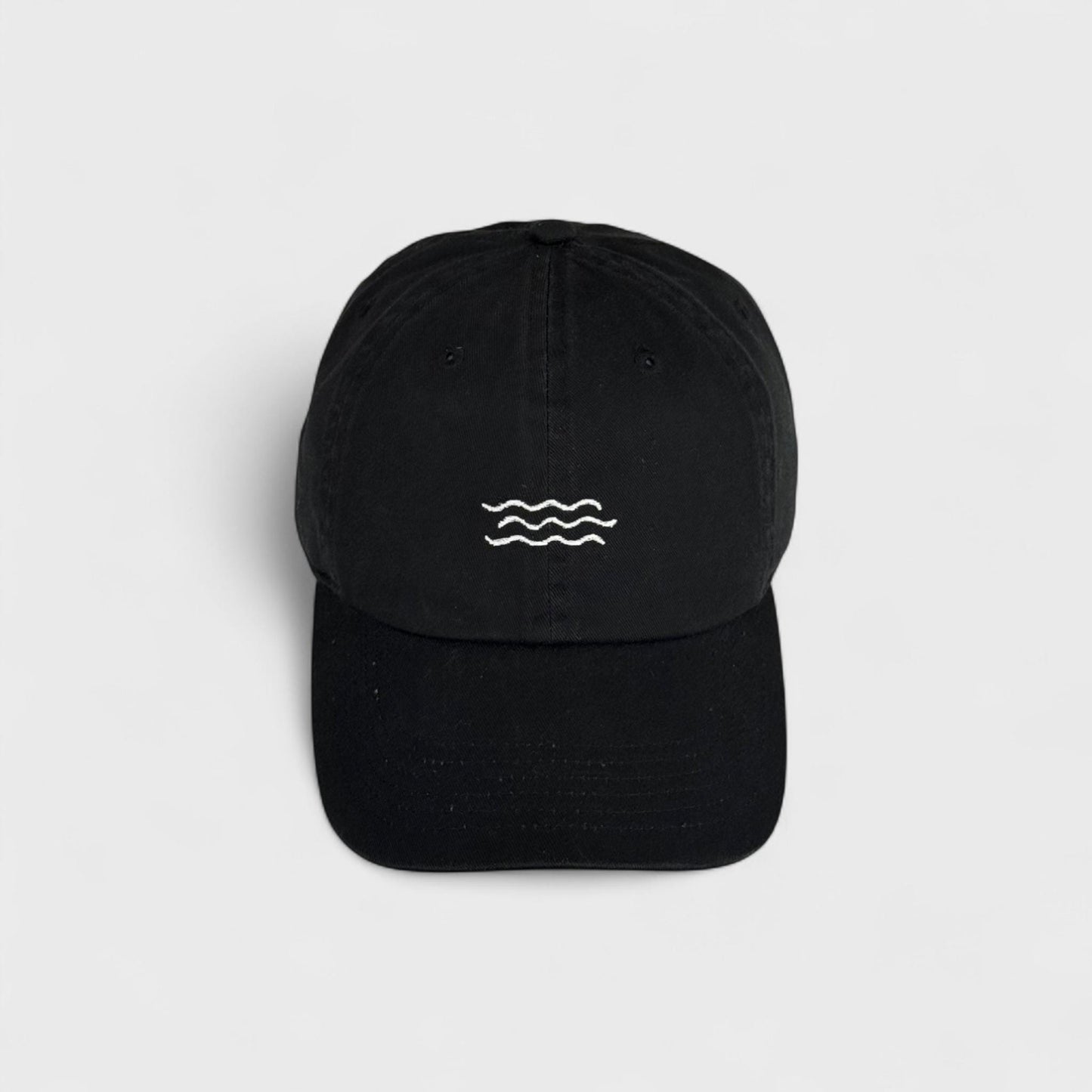 Waves Embroidered Dad Hat