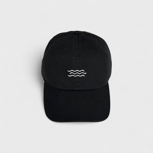 Waves Embroidered Dad Hat