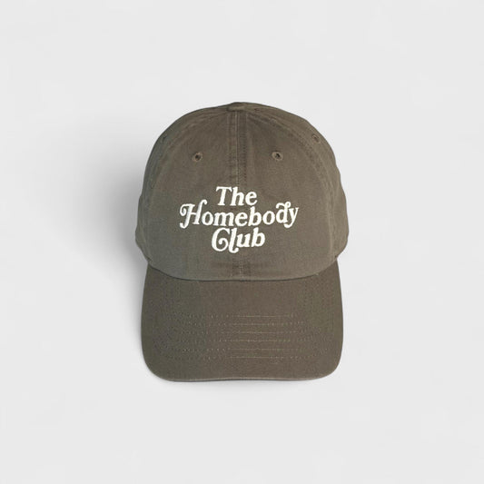 The Homebody Club Embroidered Dad Hat