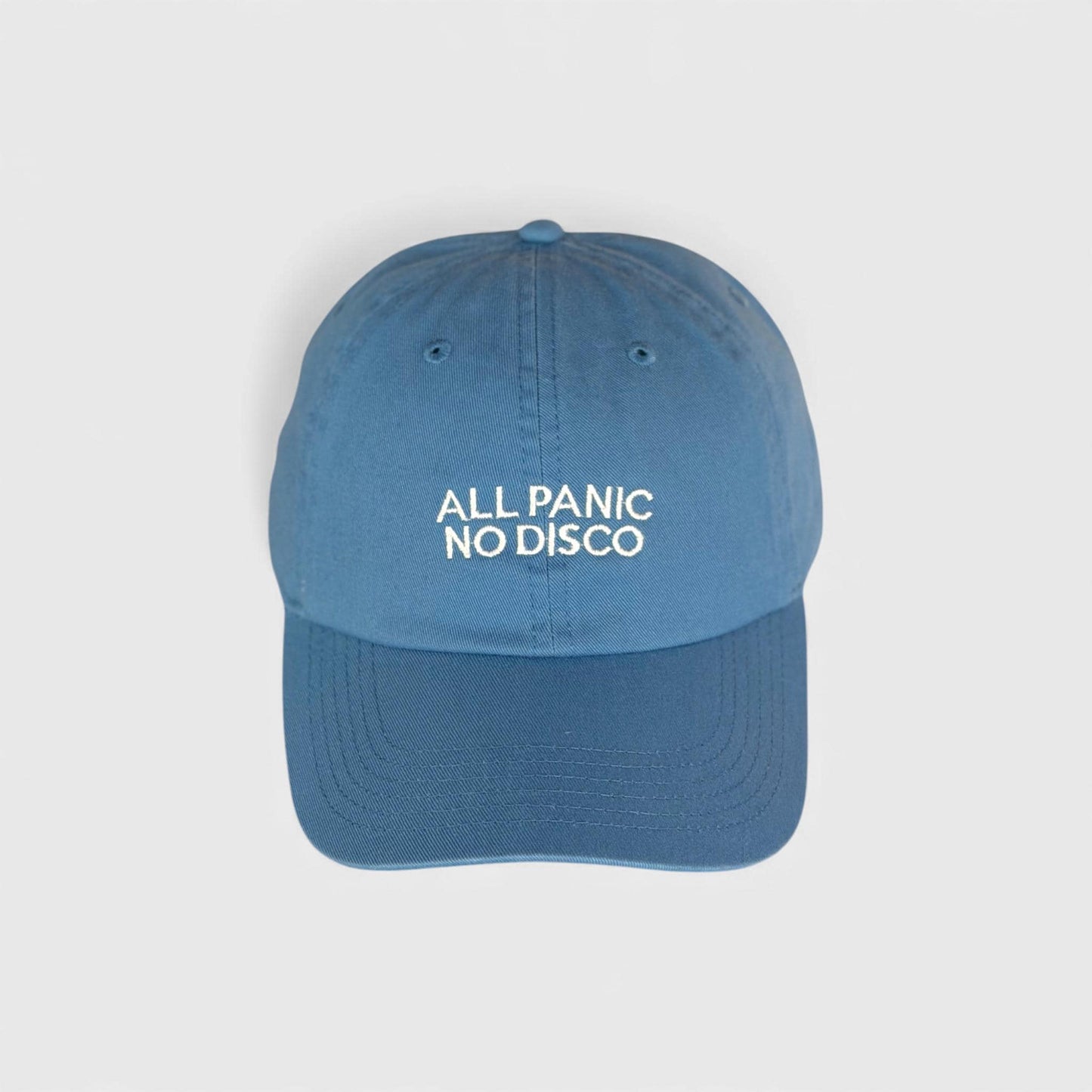 All Panic No Disco Embroidered Dad Hat