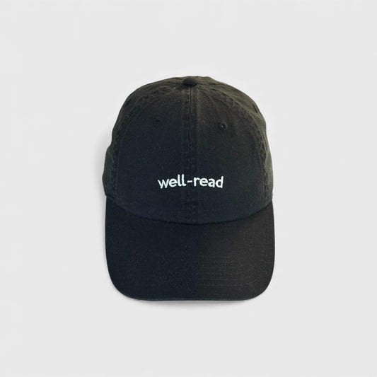 Well-Read Embroidered Dad Hat